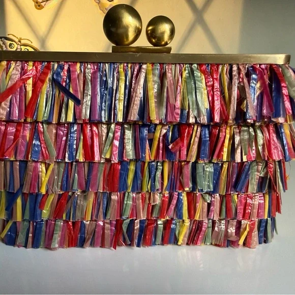 REVOLVE Multicolor Fringe Crossbody Bag - Picture 8 of 12